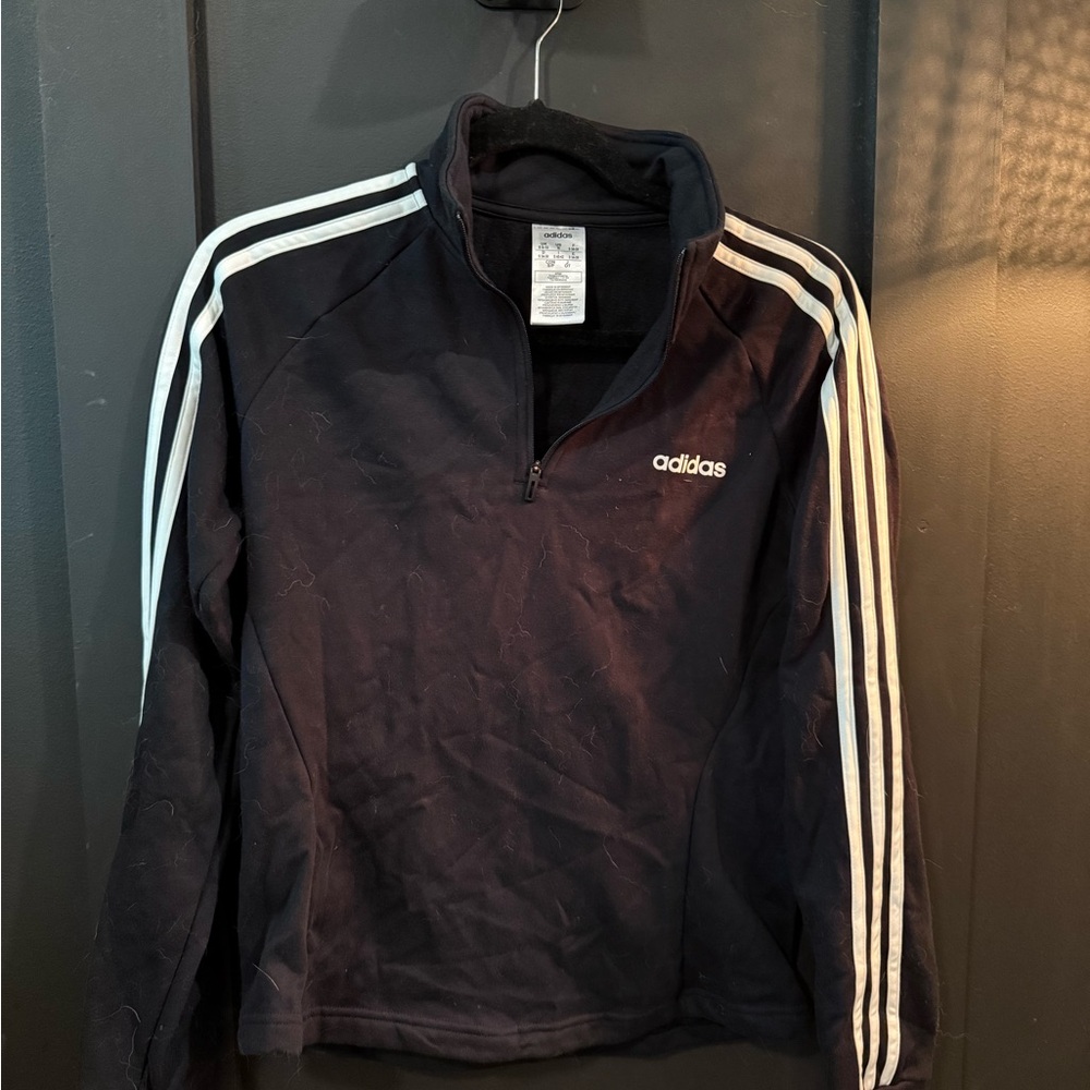 Adidas Black Quarter Zip